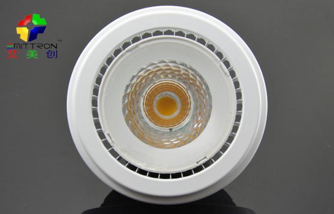Anodisation Slivery de l'ÉPI AR111 d'ampoules de tache de salle 12W 45° LED, GU53 lumière de la tache LED
