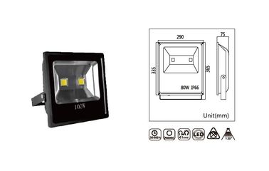 100w Ip65 a intégré l'angle de faisceau mené extérieur lumineux superbe des lumières d'inondation 120°
